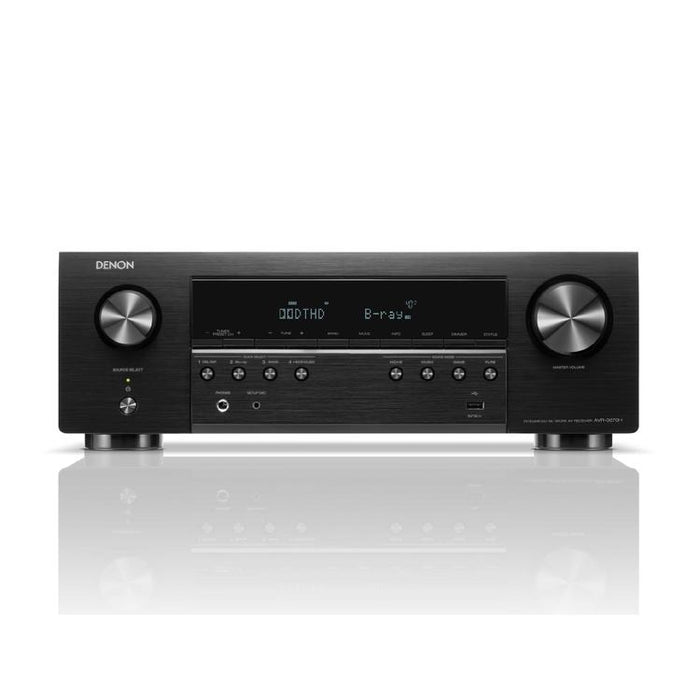 DENON AVR-S670H | Récepteur AV 5.2 Canaux - HDMI 8K - Heos intégré - Bluetooth - Wi-Fi - Noir-SONXPLUS Rimouski