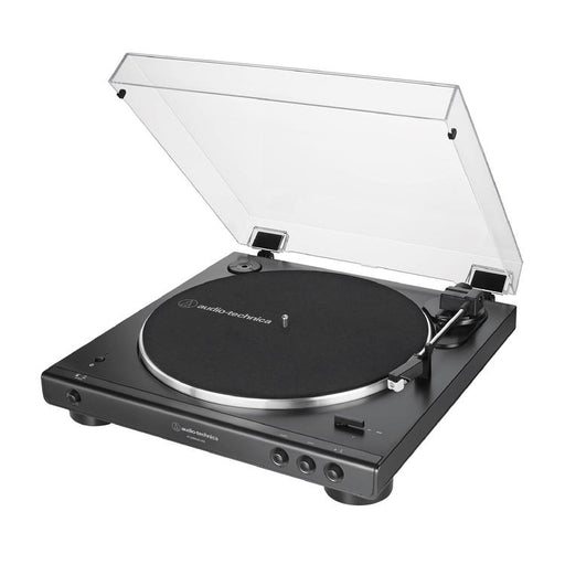 Audio Technica AT-LP60XBT-USB-BK | Table tournante Stéréo - Entièrement automatique - Entraînement par courroie - USB - Bluetooth - Noir-SONXPLUS Rimouski
