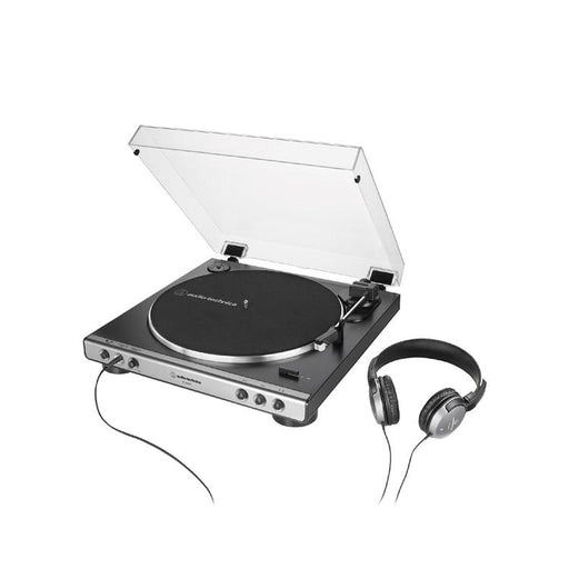 Audio Technica AT-LP60XHP-GM | Table tournante - Stéréo - Avec casque - Métal Gun-SONXPLUS Rimouski