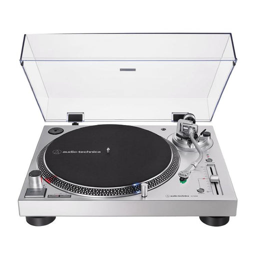 Audio Technica AT-LP120XUSB-SV | Table tournante - Entraînement direct - Analogique et USB - Argent-SONXPLUS Rimouski