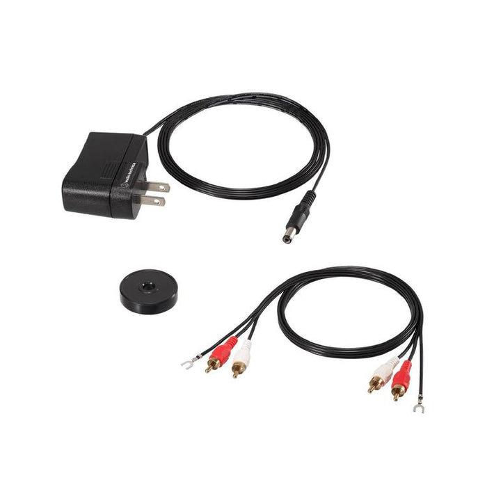 Audio Technica AT-LPW40WN | Table tournante - Entraînement par courroie entièrement manuel - Noir-SONXPLUS Rimouski