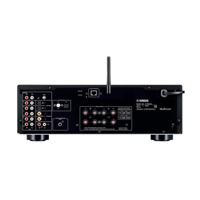 Yamaha R-N600A | Récepteur réseau/stéréo - MusicCast - Bluetooth - Wi-Fi - AirPlay 2 - Argent-SONXPLUS Rimouski