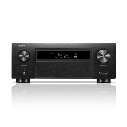 Denon AVR-X6800H | Récepteur AV 11.4 canaux - Cinéma maison - 3D - 8K - HEOS - Noir-SONXPLUS Rimouski