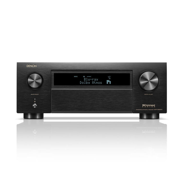 Denon AVR-X6800H | Récepteur AV 11.4 canaux - Cinéma maison - 3D - 8K - HEOS - Noir-SONXPLUS Rimouski