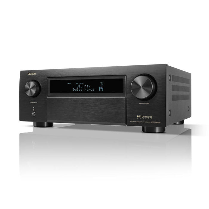Denon AVR-X6800H | Récepteur AV 11.4 canaux - Cinéma maison - 3D - 8K - HEOS - Noir-SONXPLUS Rimouski