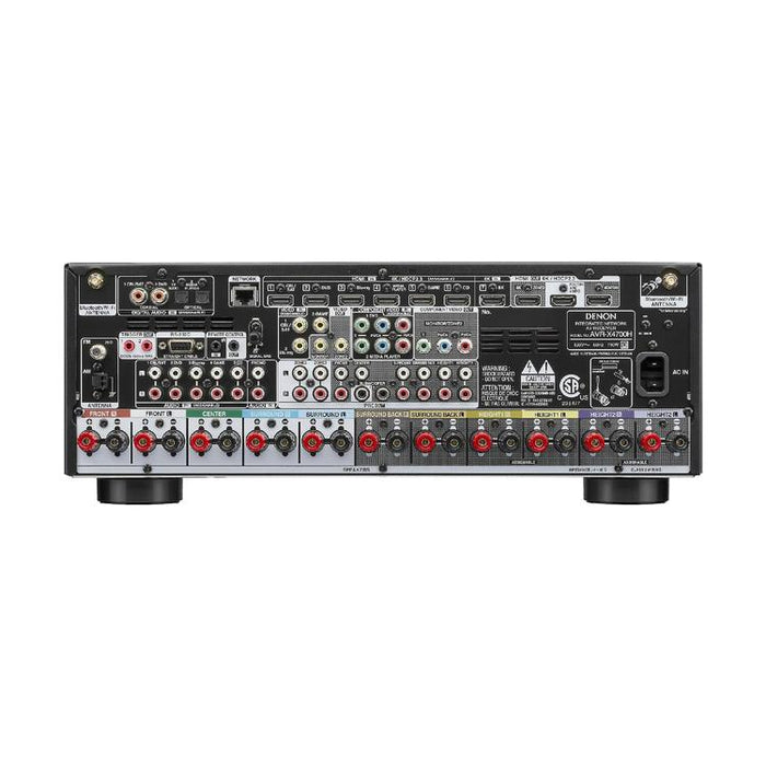 Denon AVR-X4700H | Récepteur AV 9.2 canaux - Cinéma maison - 3D - 8K - HEOS - Noir-SONXPLUS Rimouski