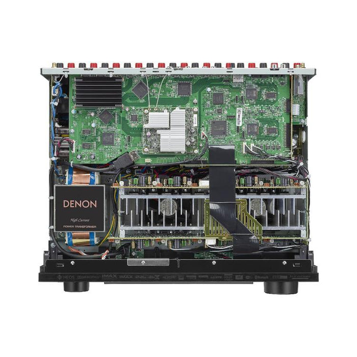 Denon AVR-X4700H | Récepteur AV 9.2 canaux - Cinéma maison - 3D - 8K - HEOS - Noir-SONXPLUS Rimouski