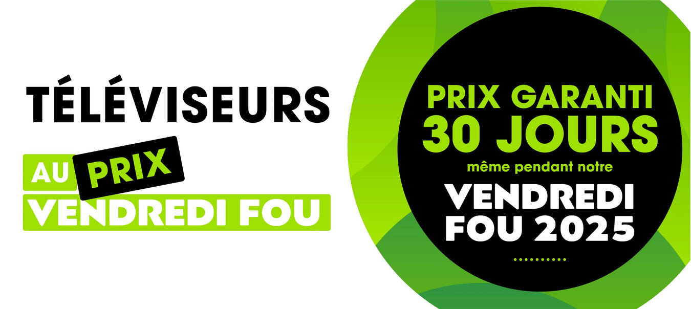 Téléviseurs à prix Vendredi fou | SONXPLUS Rimouski