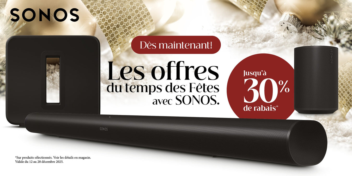 Eligible Sonos holiday products | SONXPUS Rimouski