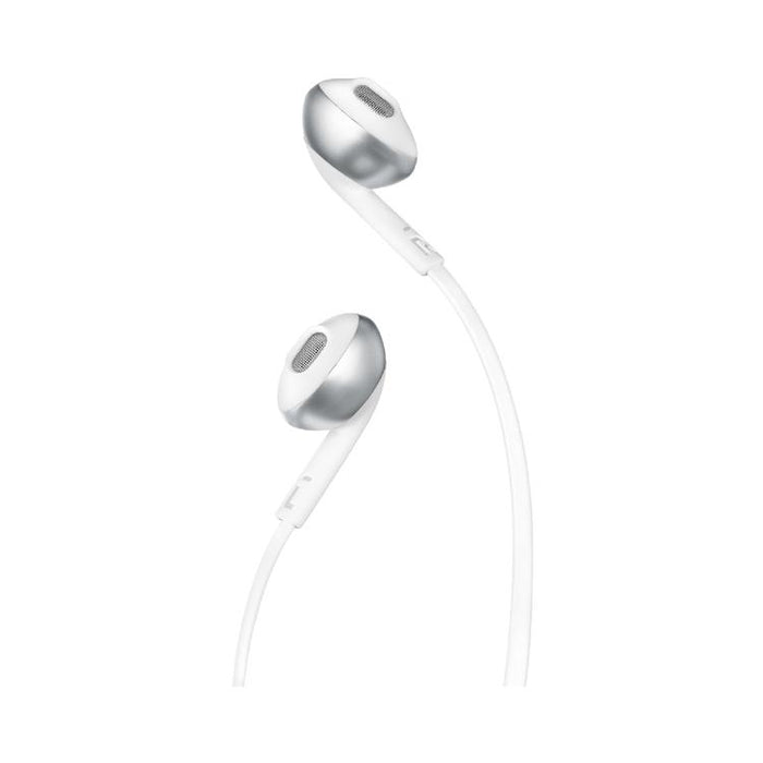 JBL Tune 205 | Wired in-ear headphones - JBL Pure Bass - Microphone - Chrome-SONXPLUS Rimouski