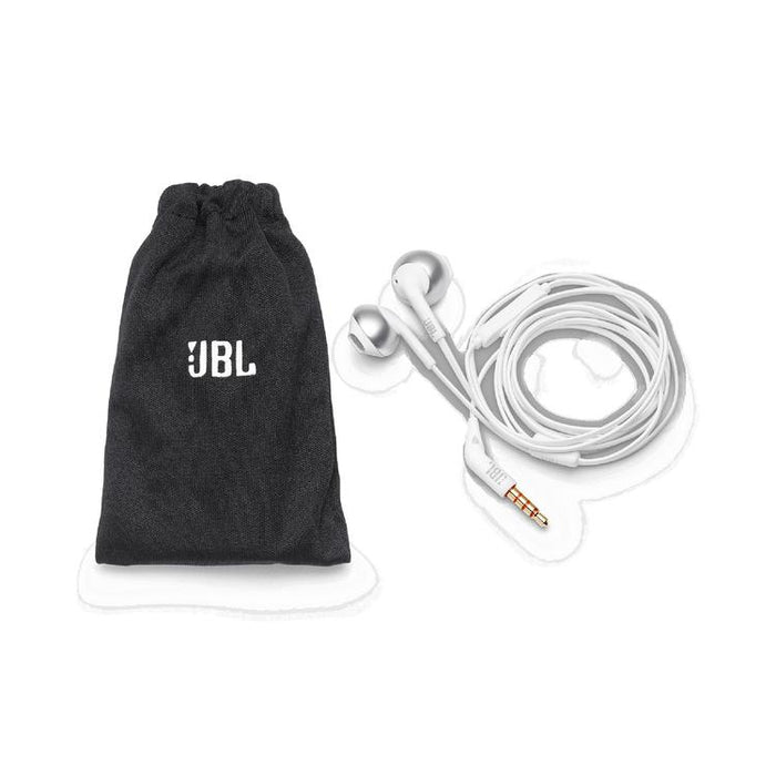 JBL Tune 205 | Wired in-ear headphones - JBL Pure Bass - Microphone - Chrome-SONXPLUS Rimouski