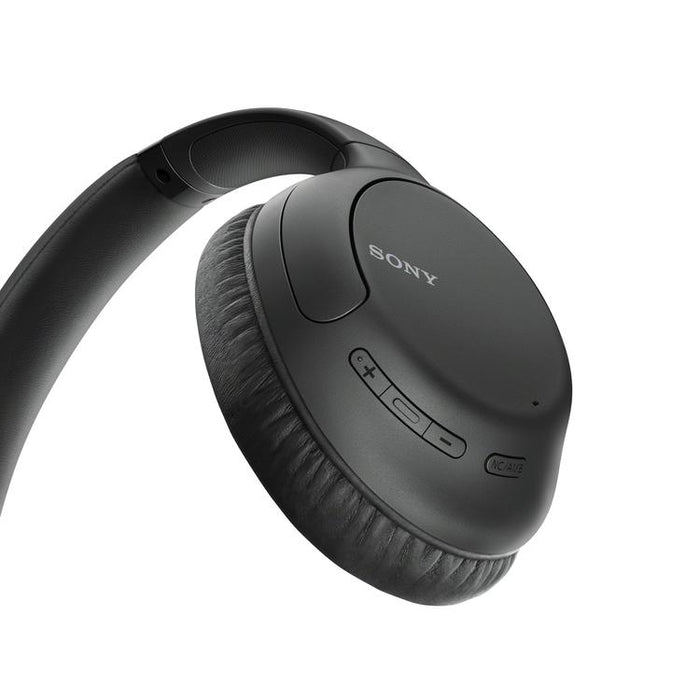 Sony WH-CH710N | Écouteurs circum-auriculaires - Sans fil - Bluetooth - NFC - Microphone - Noir-SONXPLUS Rimouski