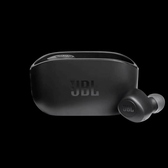 JBL Vibe 100TWS | Écouteurs 100% sans fil intra-auriculaires - Bluetooth - Isolation sonore - Microphone - Noir-SONXPLUS Rimouski