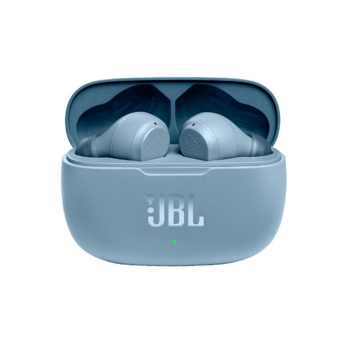 JBL Vibe 200TWS | 100% Wireless In-Ear Headphones - Bluetooth - JBL Deep Bass Sound - Microphone - Blue-SONXPLUS Rimouski