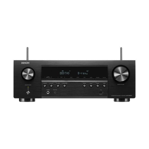 Denon AVRS660H | Récepteur AV 5.2 canaux - Cinéma maison - 8K - HEOS intégré - Commande vocale - 75 W / Canal - Noir-SONXPLUS Rimouski