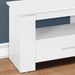 Monarch Specialties I 2601 | TV stand - 48" - 2 Storage drawers - White-SONXPLUS Rimouski