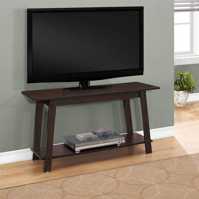 Monarch Specialties I 2735 | TV Stand - 42" - Espresso-SONXPLUS Rimouski