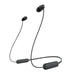 Sony WI-C100 | In-ear headphones - Wireless - Bluetooth - Around the neck - Microphone - IPX4 - Black-SONXPLUS Rimouski