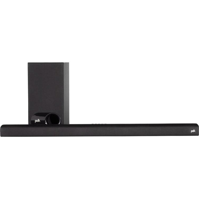 Polk Signa S2 | Universal Sound Bar - With Wireless Subwoofer - Bluetooth - Home Theater Experience - Voice Adjust - HDMI - Black-SONXPLUS Rimouski