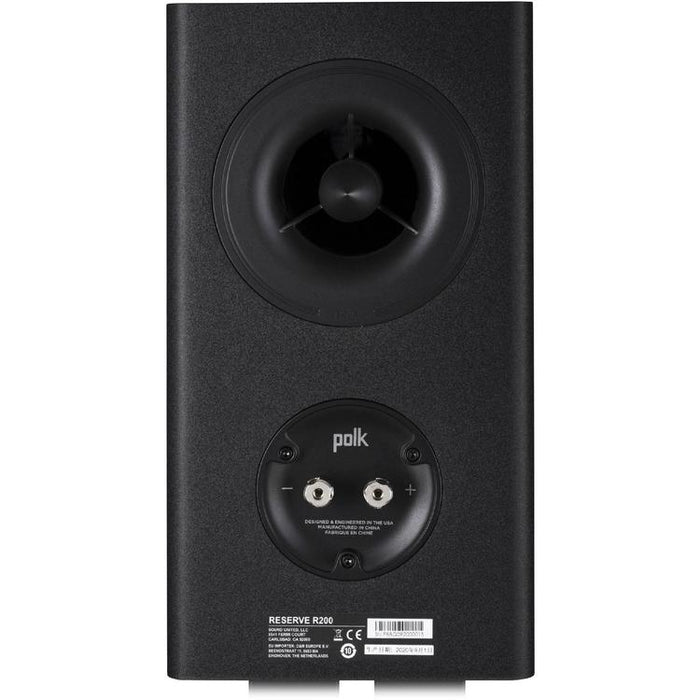 Polk Reserve R200 | Bookshelf Speakers - Excellent home theater detail - Black - Pair-SONXPLUS Rimouski