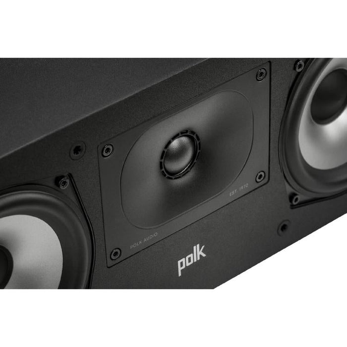 Polk Monitor XT30 | Center speaker - Hi-Res Audio Certified - Black-SONXPLUS Rimouski