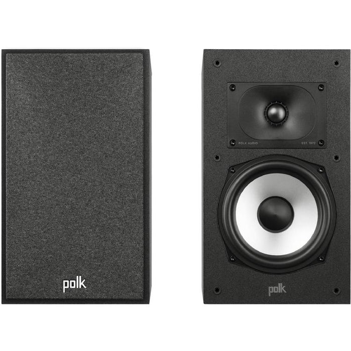 Polk Monitor XT20 | Bookshelf Speakers - Hi-Res Audio Certified - Compact - Black - Pair-SONXPLUS Rimouski