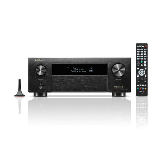 Denon AVRX4800H | 9.4 channel AV receiver - 8K - Auro 3D - Home theater - HEOS - Black-SONXPLUS Rimouski