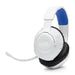 JBL Quantum 360P | Around-ear gaming headset - Wireless - For Playstation Console - White/Blue-SONXPLUS Rimouski