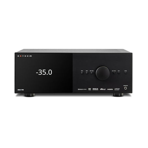 Anthem MRX 740 8K | Home Theater Receiver - 11.2 Channel Preamplifier and 7 Channel Amplifier - 140 W - Black-SONXPLUS Rimouski