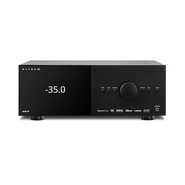 Anthem AVM 70 8K | A/V Preamplifier - 15.2 channels - Video Processor - Black-SONXPLUS Rimouski