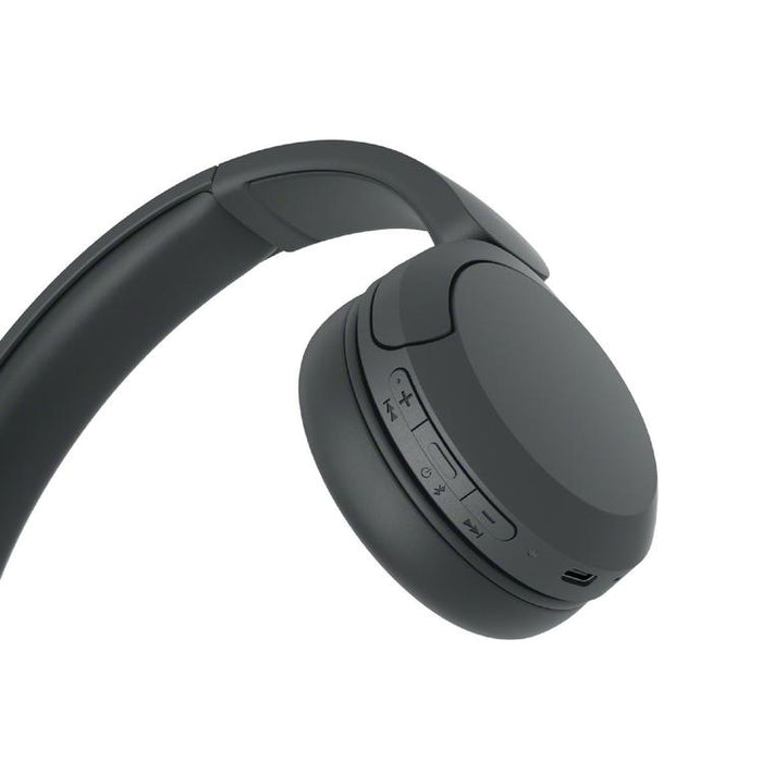 Sony WHCH520 | Écouteurs supra-auriculaires - Sans fil - Bluetooth - Jusqu'à 50 heures d'autonomie - Noir-SONXPLUS Rimouski