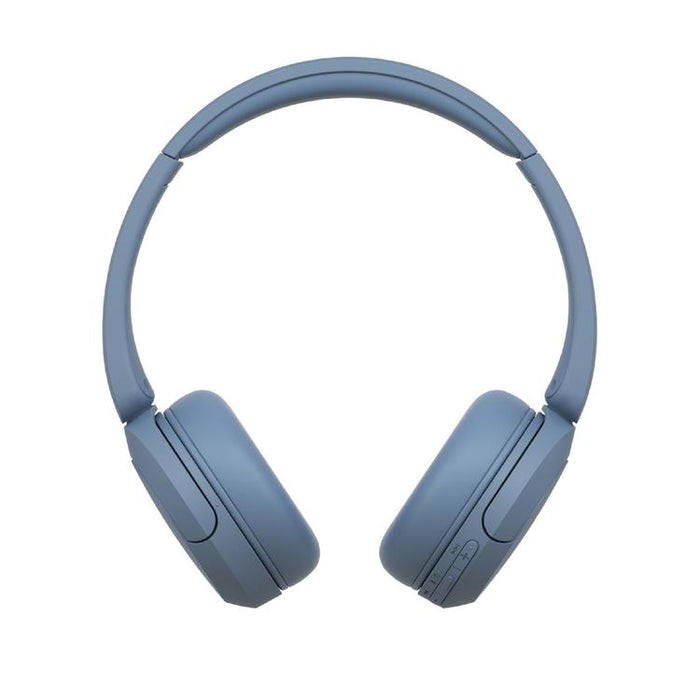 Sony WH-CH520 | Écouteurs supra-auriculaires - Sans fil - Bluetooth - Jusqu'à 50 heures d'autonomie - Bleu-SONXPLUS Rimouski