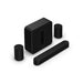 Sonos | High-End Immersive Set with Beam - Sub - Era 100 - Black-SONXPLUS Rimouski