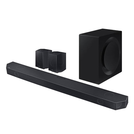 Samsung HWQ990C | Barre de son - 11.1.4 canaux - Dolby ATMOS sans fil - Avec caisson de graves sans fil et Haut-parleurs arrière inclus - Série Q - 656W - Noir-SONXPLUS Rimouski