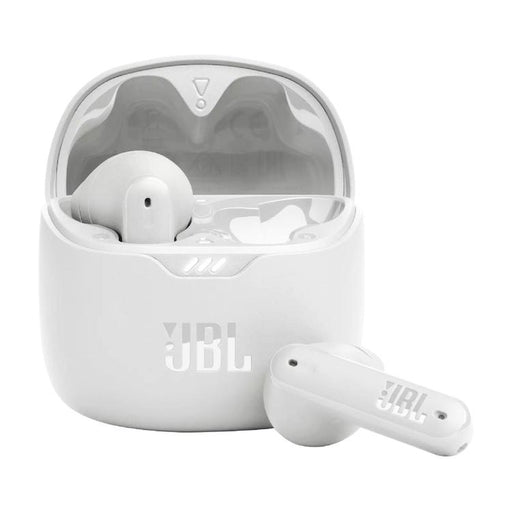 JBL Tune Flex | In-Ear Headphones - 100% Wireless - Bluetooth - Noise reduction - Stick-open design - IPX4 - White-SONXPLUS Rimouski