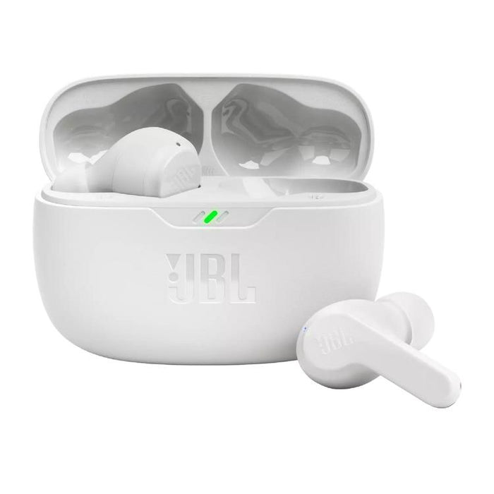 JBL Vibe Beam | In-Ear Headphones - Wireless - Bluetooth - Smart Ambient Technology - White-SONXPLUS Rimouski