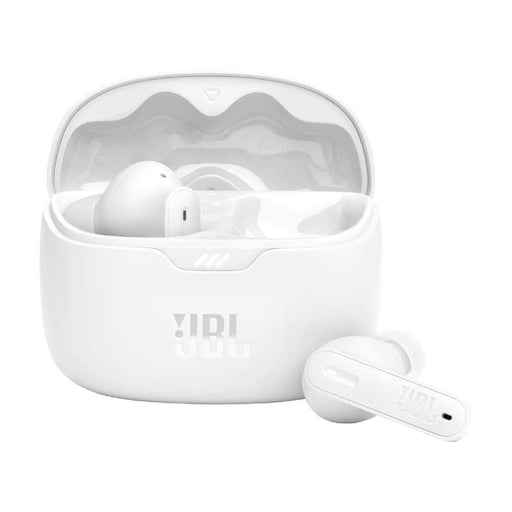 JBL Tune Beam | Écouteurs intra-auriculaires - 100% Sans fil - Bluetooth - Smart Ambient - Conception Stick-open - Blanc-SONXPLUS Rimouski