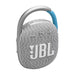 JBL Clip 4 Eco | Haut-parleur - Ultra-portable - Étanche - Bluetooth - Mousqueton intégré - Blanc-SONXPLUS Rimouski