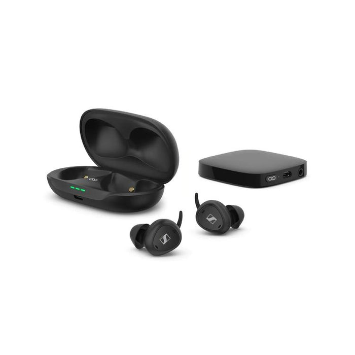 Sennheiser TV Clear Set | Écouteurs intra-auriculaires - Sans fil - Bluetooth - Connecteur pour téléviseur - Noir-SONXPLUS Rimouski