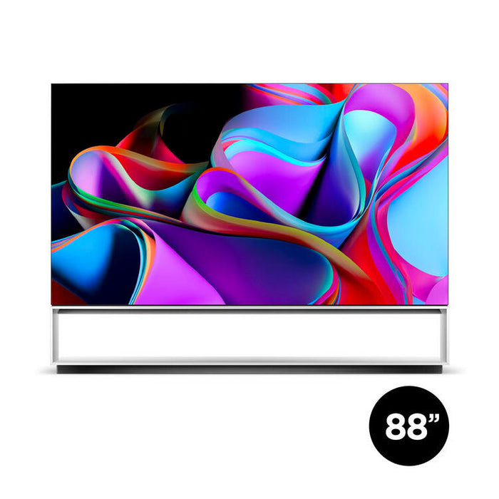 LG OLED88Z3PUA | 88" 8K OLED Evo Smart TV - Z3 Series - ThinQ AI - Processor α9 AI 8K Gen6 - Black-SONXPLUS Rimouski