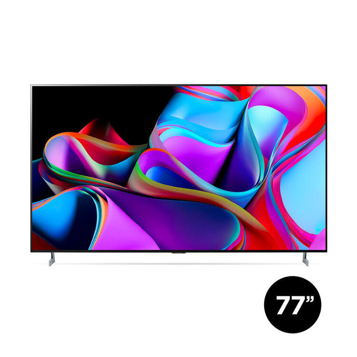 LG OLED77Z3PUA | 77" 8K OLED Evo Smart TV - Z3 Series - ThinQ AI - Processor α9 AI 8K Gen6 - Black-SONXPLUS Rimouski