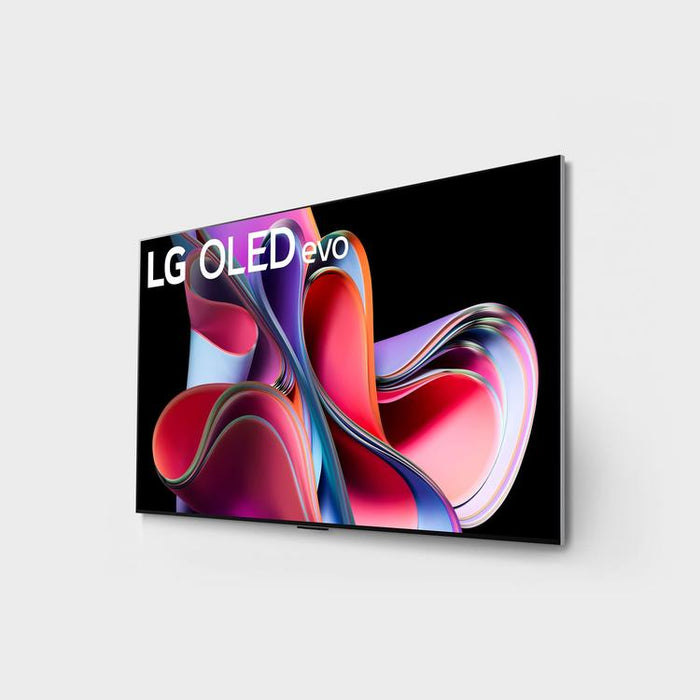 LG OLED55G3PUA | Téléviseur intelligent 55" 4K OLED Evo - Edition Gallery - Série G3 - Cinéma HDR - Processeur IA a9 Gén.6 4K - Noir-SONXPLUS Rimouski