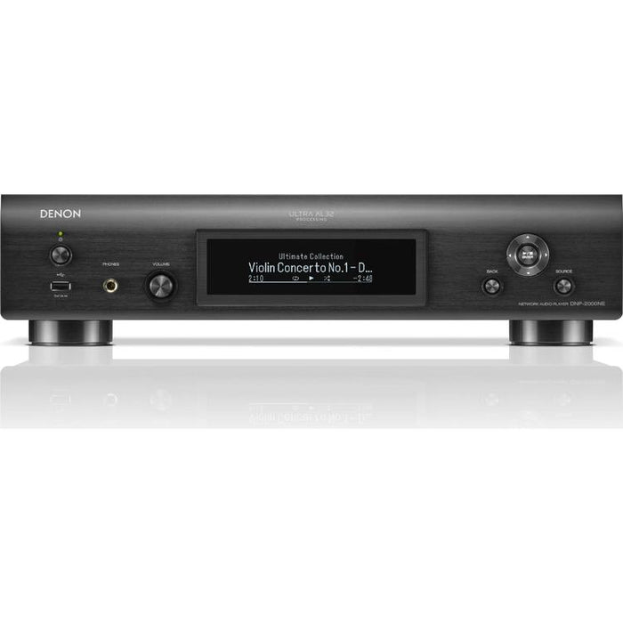 Denon DNP-2000NE | High Resolution Network Player - Integrated HEOS - Wi-fi - Black-SONXPLUS Rimouski