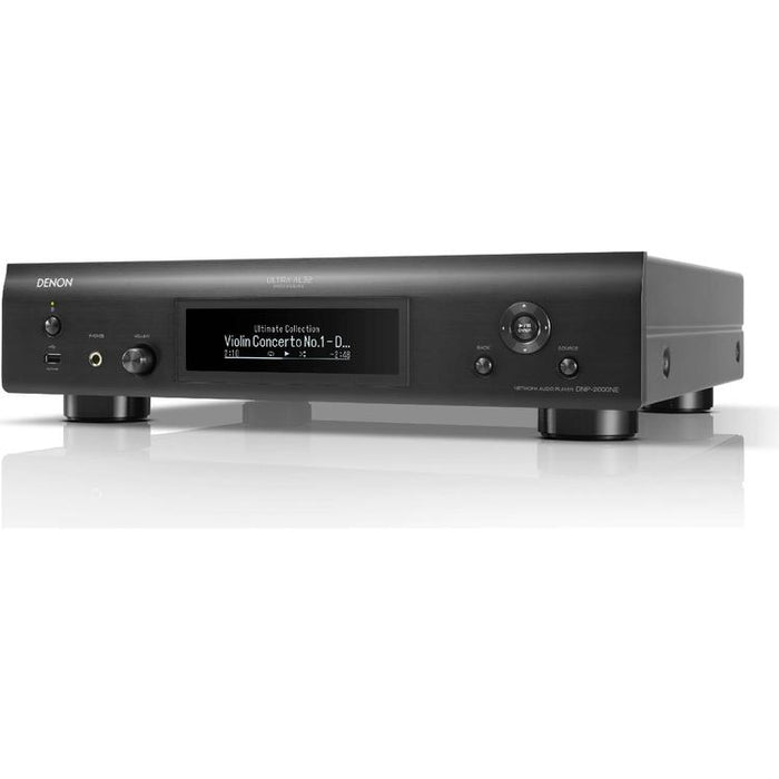 Denon DNP-2000NE | High Resolution Network Player - Integrated HEOS - Wi-fi - Black-SONXPLUS Rimouski