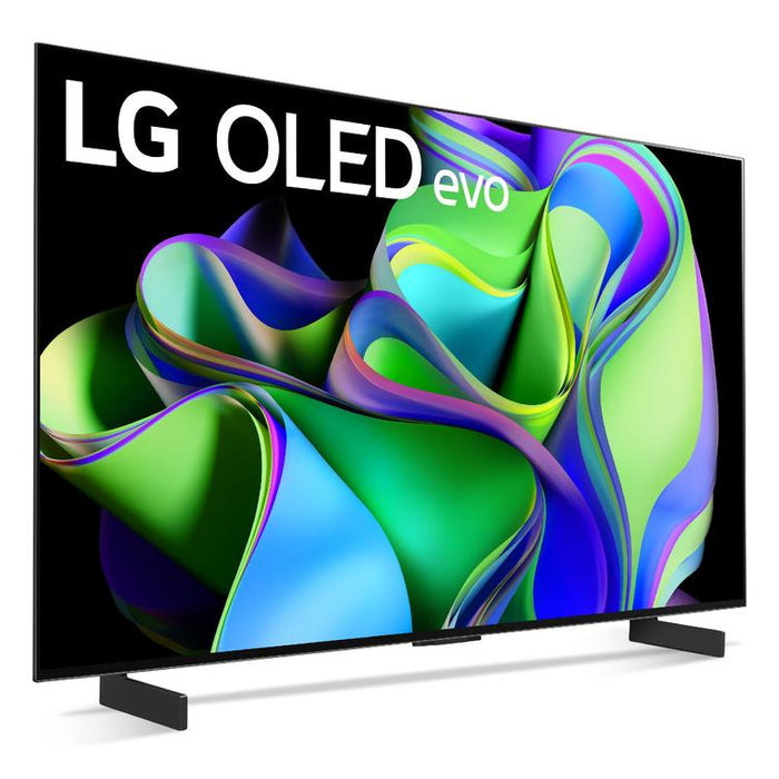 LG OLED42C3PUA | Smart TV 42" OLED evo 4K - C3 Series - HDR - Processor IA a9 Gen6 4K - Black-SONXPLUS Rimouski