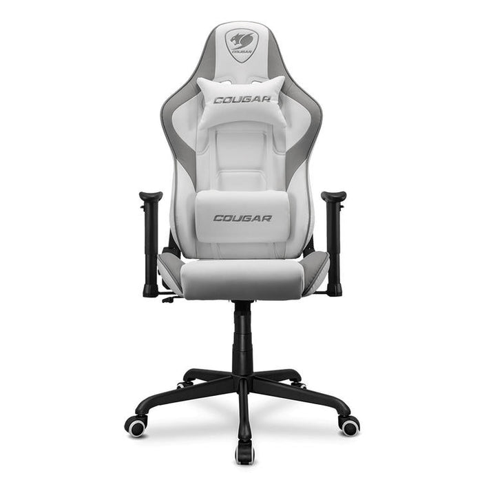 Cougar Armor Elite 300114 | Play chair - Ergonomic and adjustable - PVC Leather - White-SONXPLUS Rimouski