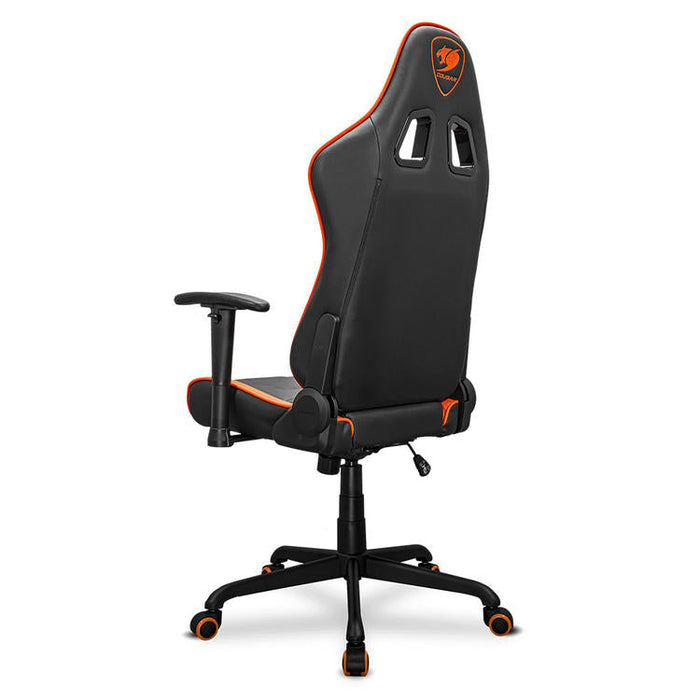 Cougar Armor Elite 300112 | Chaise de jeu - Ergonomique et réglable - Cuir PVC - Orange-SONXPLUS Rimouski