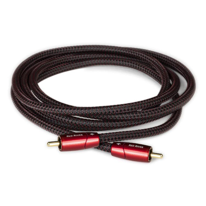 Audioquest Red River | RCA Cable - Gold Plated Cold Solder Terminations - 2 Meters-SONXPLUS Rimouski