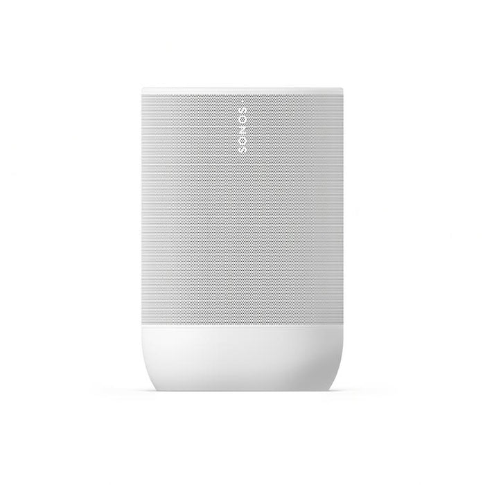 Sonos Move 2 | Haut-parleur sans fil - Stéréo - Commande Vocale - Jusqu'à 24 heures d'autonomies - Blanc-SONXPLUS Rimouski