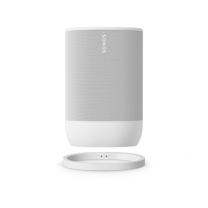 Sonos Move 2 | Haut-parleur sans fil - Stéréo - Commande Vocale - Jusqu'à 24 heures d'autonomies - Blanc-SONXPLUS Rimouski